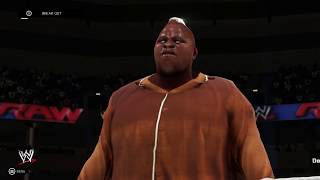 WWE 2K19 PC Mods  VISCERA ENTRANCE FINISHER SIGNATURE OMG MOMENT amp VICTORY MOTION [upl. by Marmawke]