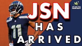 Jaxon SmithNjigba Is Replacing Tyler Lockett [upl. by Esinyt]