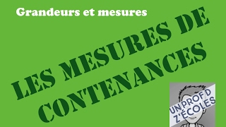 Les mesures de contenances [upl. by Trudnak972]