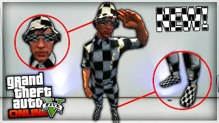 PATCHED AVOIR LA TENUE DAMIER  GTA 5 ONLINE 142 CHECKERED OUTFIT [upl. by Neelyak911]