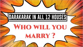 Result of Darakaraka in 12 house knowyourspouse whowillyoumarry darakaraka astrologyforbeginner [upl. by Dressel]