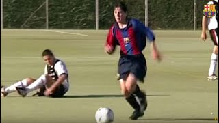 Lionel Messi ● Age 16 Rare Skills Goals amp Dribbles La Masia HD [upl. by Pedroza267]