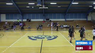 2023 Womens BasketBall Game Quinsigamond Community College vs Springfield Technical Comm College [upl. by Hcirdla]