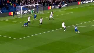 Courtois unbelievable save to deny Azpilicueta fabulous shot🔥🔥🔥 [upl. by Alilak509]