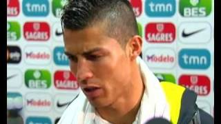 CRonaldo talks about his disallowed goal against Spain HQ [upl. by Niledam901]