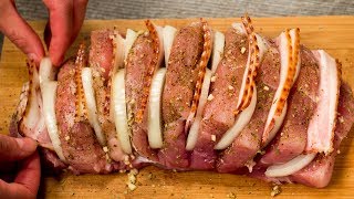 ¡La mejor receta para la carne de cerdo al horno ¡Está para chuparse los dedos  Gustoso TV [upl. by Ettesus553]