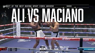 Ali vs Maciano Undisputed  BOXING GAME [upl. by Attenal]