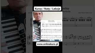 Marsz weselny Mendelsona tutorial akordeon nuty accordion mendelssohn shorts [upl. by Arorua]