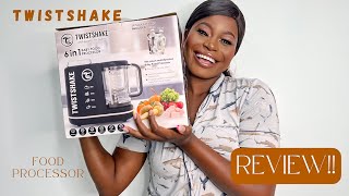 TWISTSHAKE FOOD PROCESSOR Review iamblessingwilliams [upl. by Agn89]