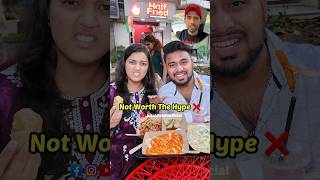 quotHalf Friedquot Honest Food Review  Not Worth The Hype❌️ food foodreview foodblogger shorts [upl. by Ruhtra]