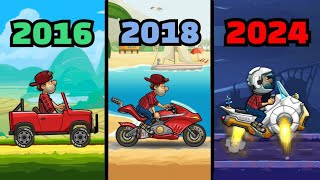 FULL HISTORY of Hill Climb Racing 2 All updates🤩 [upl. by Annairdua]