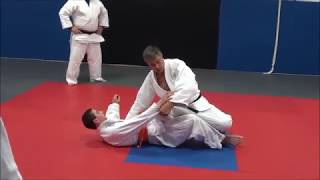 Classic combination of kouchi gari amp morote seoi nage [upl. by Inor]