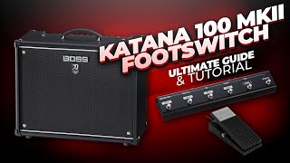 Katana50 MKII EX Bosss Little Combo now with GigReady Features [upl. by Nadbus568]