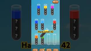 Water Sort  Challenges Hard  Level 42 [upl. by Lorie]