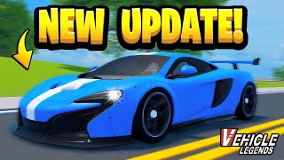 NEW Bodykit Car  Update in ROBLOX Vehicle Legends [upl. by Vladimir]