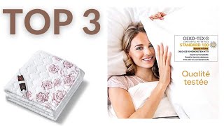 TOP 3  Meilleur Chauffe Matelas  Surmatelas Chauffant pour lHiver [upl. by Eyaf]