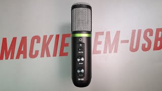 Mackie EleMent EMUSB Review  Test Compared to Blue Yeti Rode NTUSB Mini [upl. by Colbert]