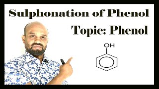 Lesson 11 Sulphonation of Phenol  Topic Phenol  Organic Chemistry [upl. by Siduhey]