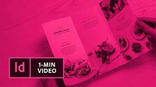 Comment créer une brochure dans InDesign I Adobe France [upl. by Aridni]