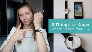 5 Things to Know Before You Buy Withings ScanWatch [upl. by Cohette]