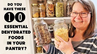 10 Essential Dehydrated Foods You Need in Your Pantry [upl. by Leffert]