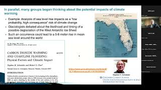 Anthropogenic Climate Change More than a Century of Monitoring and Prediction Robert Chen CIESIN [upl. by Tterag]