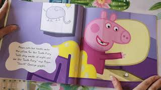 Peppa Pig Tooth Fairy 🧚‍♀️  Story Book Read Aloud For Kids [upl. by Airbmak]