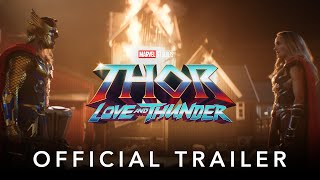 Marvel Studios Thor Love and Thunder  Official Trailer [upl. by Blight]