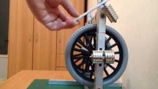 Hand Permanent Magnet Motor Not magnet free energy or perpetual motion machine [upl. by Htebasyle305]