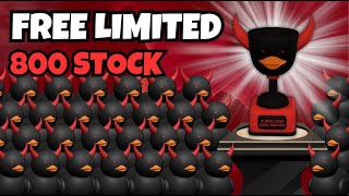 800 Stock Join amp Claim Free Limited Evil Duck Trophy Now [upl. by Yokoyama543]