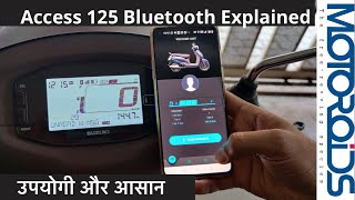 Suzuki Access 125 Bs6 Bluetooth 2022 Review In TeluguTejaAutomobile [upl. by Willett]