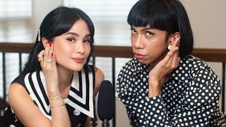 ASMR MAKEUP CHALLENGE  MUKBANG WITH MIMIYUUUH FT HAPPY SKIN  Heart Evangelista [upl. by Nevah970]