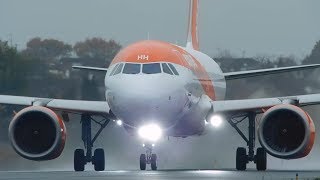 ✈ CLOSE UP EasyJet A320NEO GUZHH Take Off From London Southend Airport [upl. by Ninehc831]