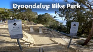 First ride at Dyoondalup Bike Park Point Walter Dirt Jumps [upl. by Ritchie103]