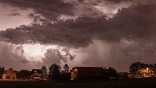 Instants dorages  Tempête électrique intranuageuse  Electric storm intra cloudy [upl. by Adnak]