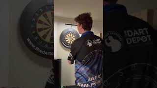 Can’t End Practice Like This… darts pdc 180 [upl. by Erodoeht506]