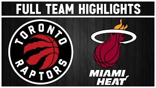 Toronto Raptors vs Miami Heat  Full Team Highlights  Dec 6 2023 [upl. by Aloek900]