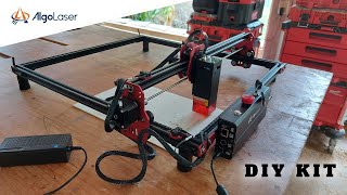 Algolaser DIY KIT Laser Engraver  Unboxing amp Assembly [upl. by Sefton223]