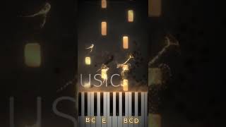 COD Zombies Theme piano tutorial cod callofduty callofdutyzombiesmemes blackopszombiesmemes [upl. by Atiuqiram]