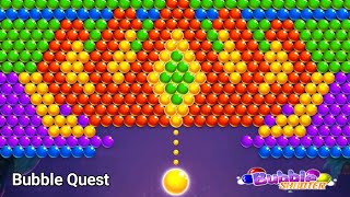 Bubble Shooter 3 Quest Mod Gameplay  Super Hard Level 🔥🔥 Game  Balloon Wala Game 2 [upl. by Tearle]