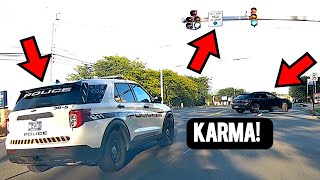 BEST OF KARMA COPS  Drivers Busted by Police Instant Karma Karma Cop Justice Clip 11 [upl. by Euv]