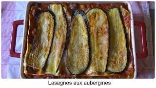 Lasagne aux aubergines [upl. by Hannavahs]