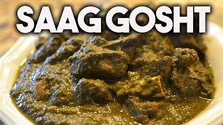 How to make Saag Gosht by Kravings Blog with Karen Ahmed [upl. by Resor]