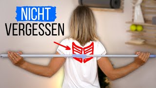 Der SCHMERZ Muskel des oberen Rückens Verstehen und LÖSEN [upl. by Eeslek]