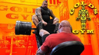 TAKING OVER GOLDS GYM VENICE WITH EDDIE HALL [upl. by Tan]