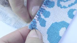 Learn How To Hand Sew a Hem with a Herringbone Stitch [upl. by Nivloc]