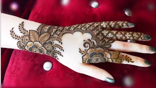 Back Hand Mehndi Design  Eid Mehndi designs  bridal mehndi  mehandi  mehndi ke design  mehendi [upl. by Leatri]