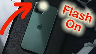 How To Turn On LED Flash Notifications iPhone 14 Pro Max and Older [upl. by Barsky]