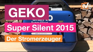 GEKO Super Silent 2015 Der Stromgenerator im Test  HandwerkerTV Clip 55 [upl. by Eigram]