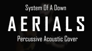 System Of A Down  Aerials Acoustic Cover w percussion [upl. by Tecil99]